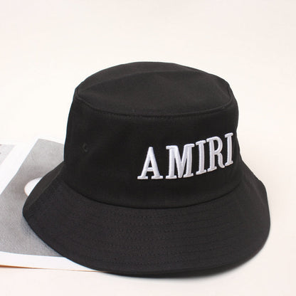 Amiri Hat Amiri bucket hat fishing hat, casual versatile men's and women's sun hats