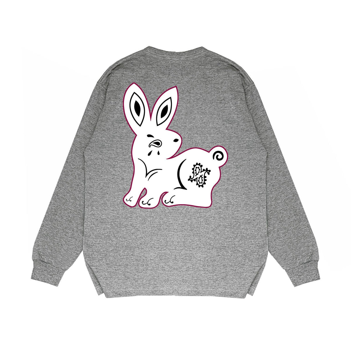 Amiri Long-Sleeve Shirt Creative Bunny Printed Casual Long-Sleeve Shirt