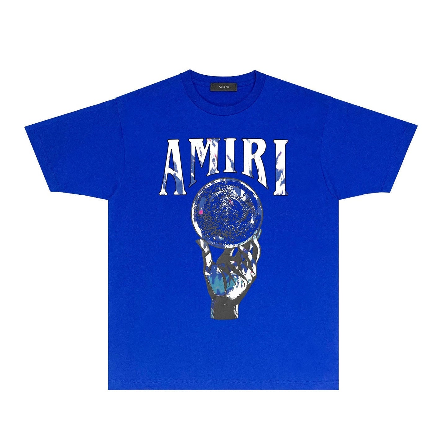 Amiri T-Shirt Personality Creative Printing Short Sleeve T-shirt Blouse
