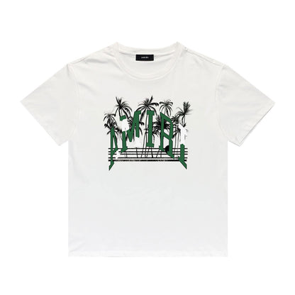 Amiri T Shirt Coconut Beach Print