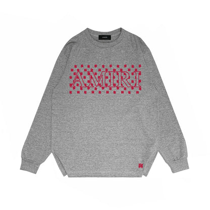 Amiri Long Sleeve Shirt Long Sleeve Long-Sleeved T-Shirt Blouse