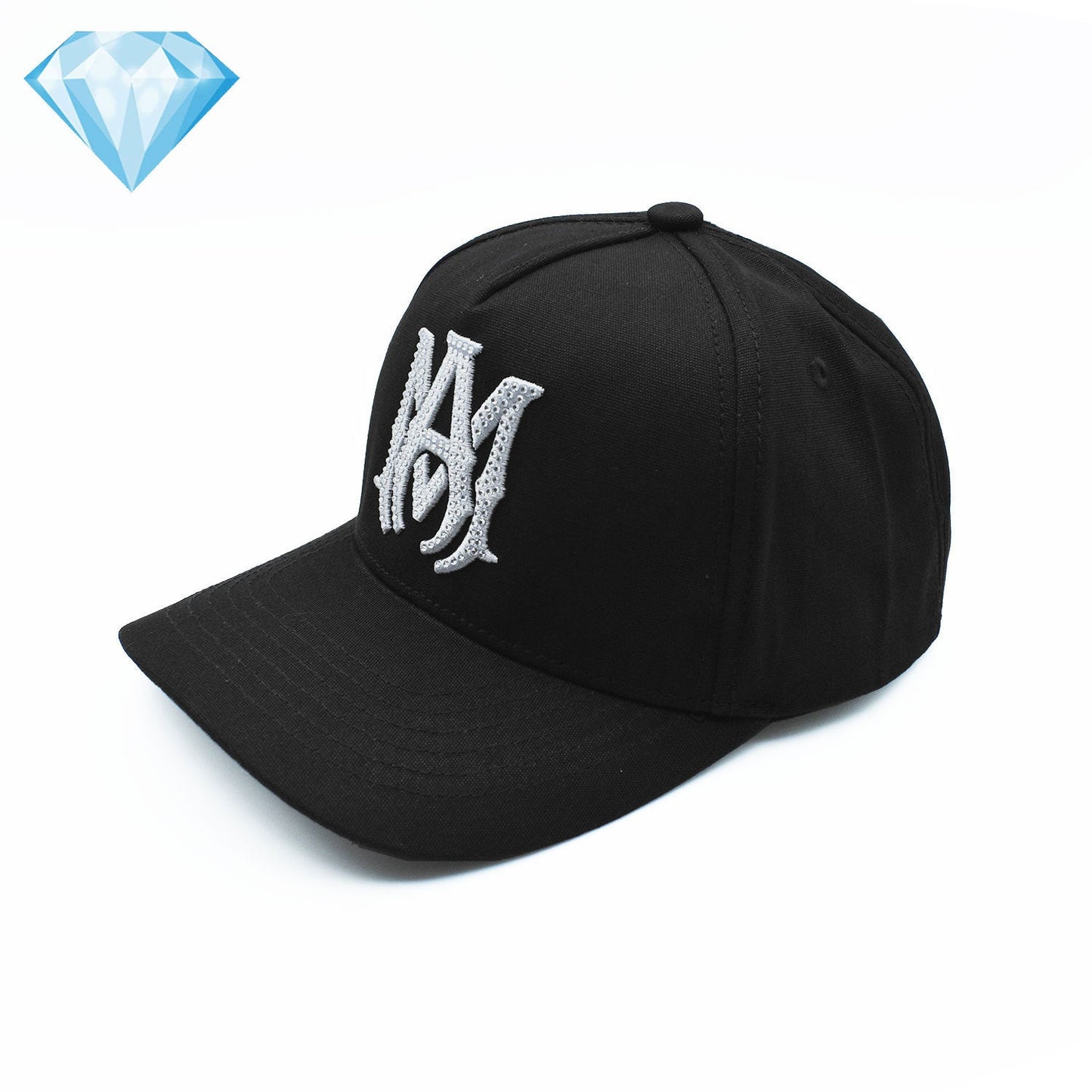 Amiri hat embroidery diamond