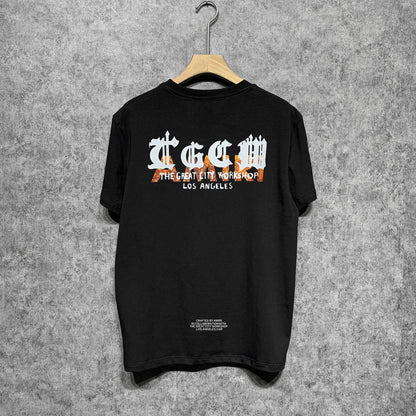 Amiri T Shirt Letter Print Casual