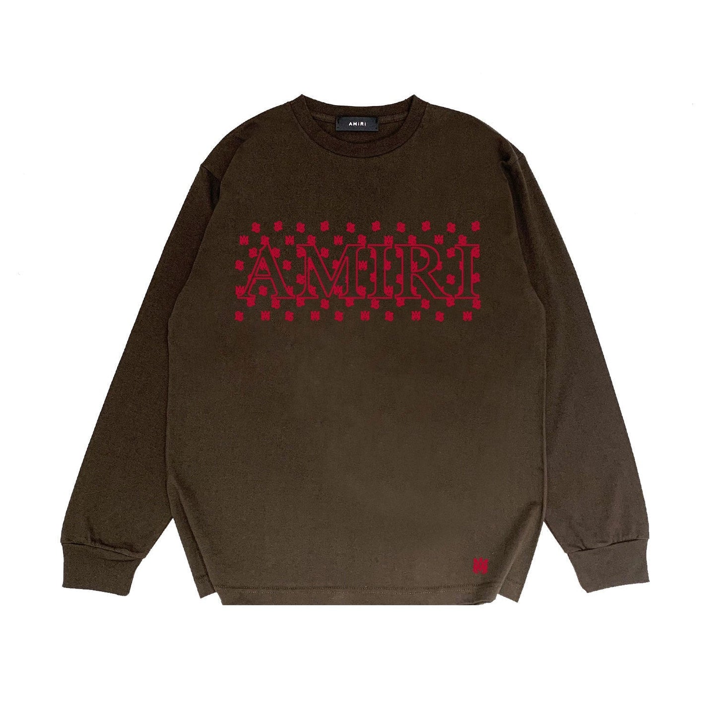 Amiri Long Sleeve Shirt Long Sleeve Long-Sleeved T-Shirt Blouse