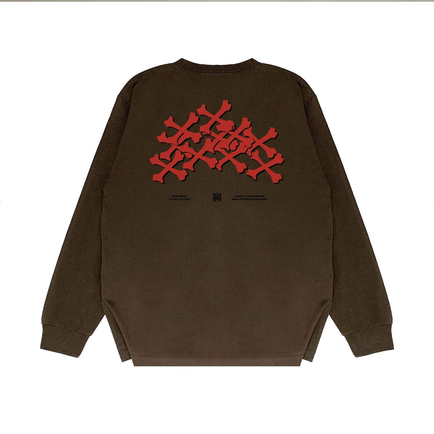 Amiri Long Sleeve Shirt Long Sleeve Long-Sleeved T-shirt Blouse