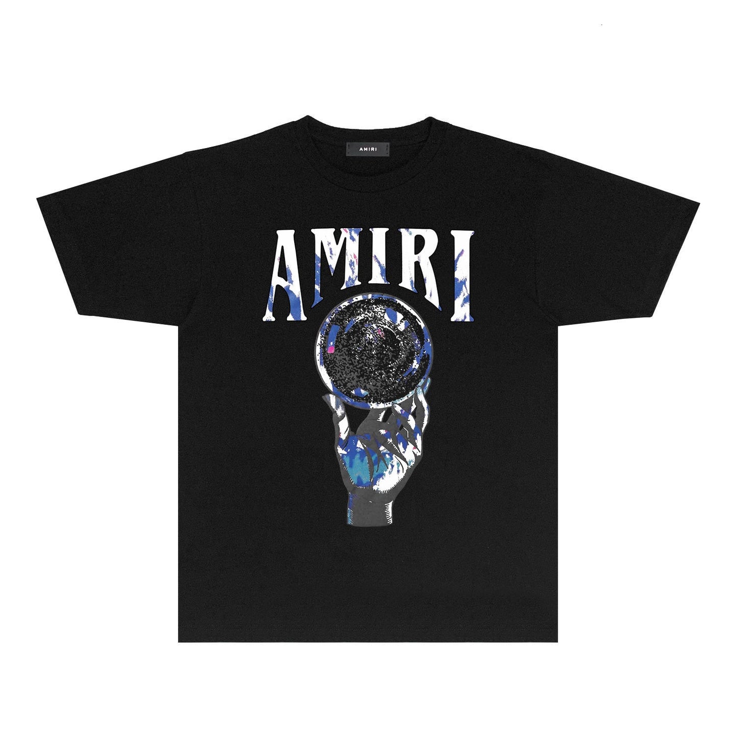 Amiri T-Shirt Personality Creative Printing Short Sleeve T-shirt Blouse