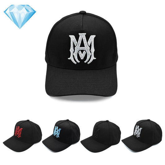 Amiri hat embroidery diamond