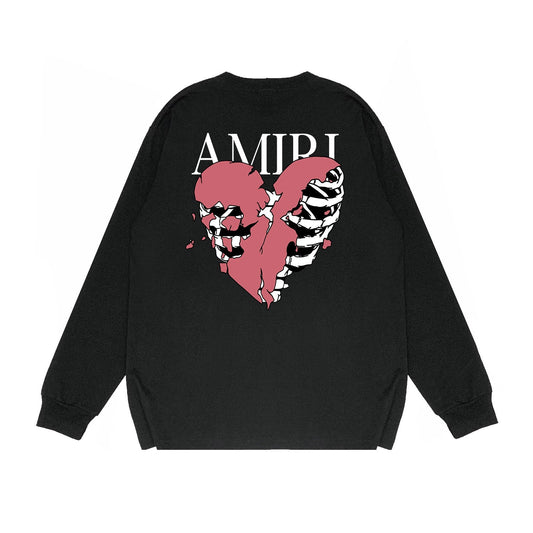 Amiri Long Sleeve Shirt Long Sleeve Long-Sleeved T-Shirt Blouse