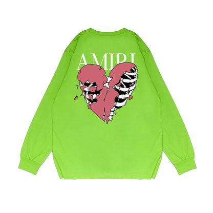 Amiri Long Sleeve Shirt Long Sleeve Long-Sleeved T-Shirt Blouse