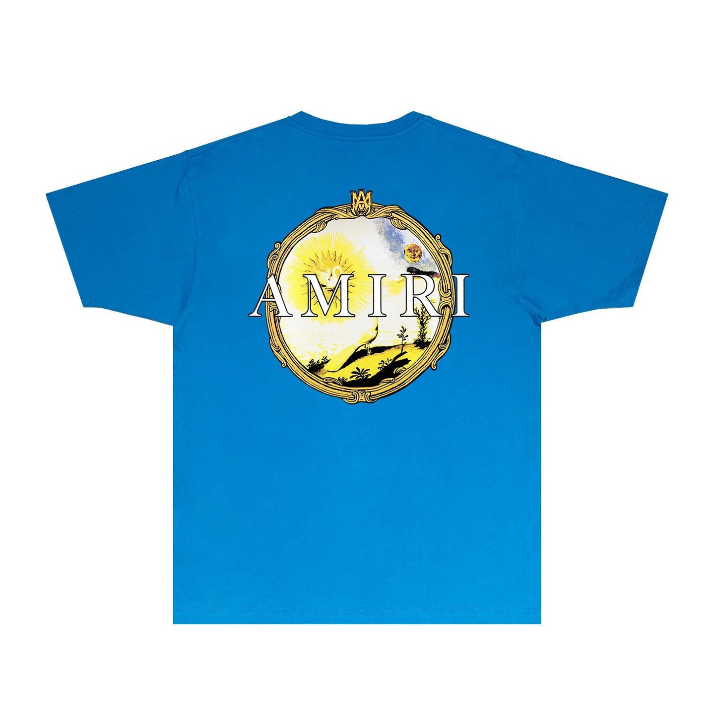 Amiri T Shirts Fashion Brand T Shirt Short Sleeve T-shirt Blouse