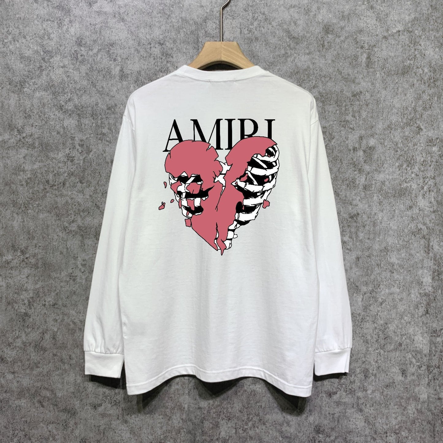 Amiri Long Sleeve Shirt Long Sleeve Long-Sleeved T-Shirt Blouse