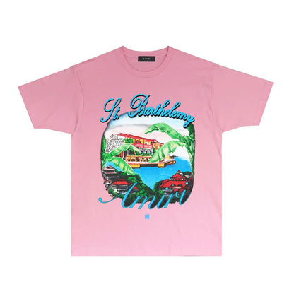 Amiri T Shirts Short Sleeve T-shirt Blouse