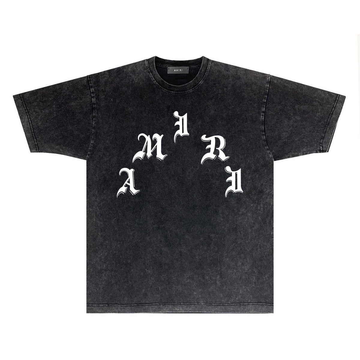 Amiri T-Shirt Distressed Retro Short Sleeve T-shirt