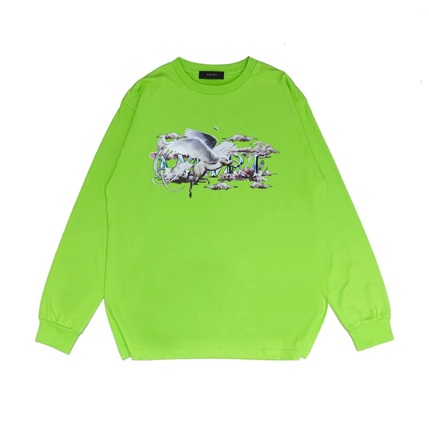 Amiri Long Sleeve Shirt Fashion Brand Long Sleeve Long-Sleeved T-shirt Blouse