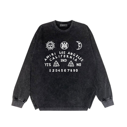 Amiri Long-Sleeve Shirt Vintage Long Sleeve T-shirt