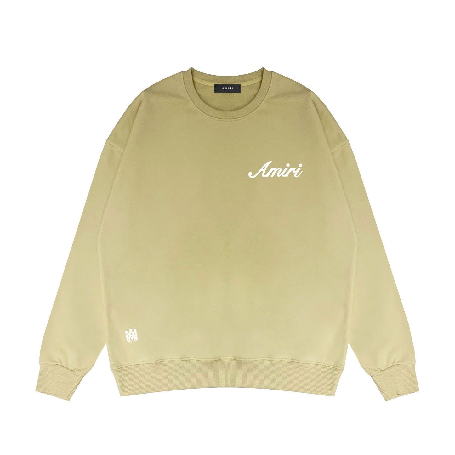 Amiri Long Sleeved Shirt Fashion Brand Crew Sweatshirts round Neck Sweater