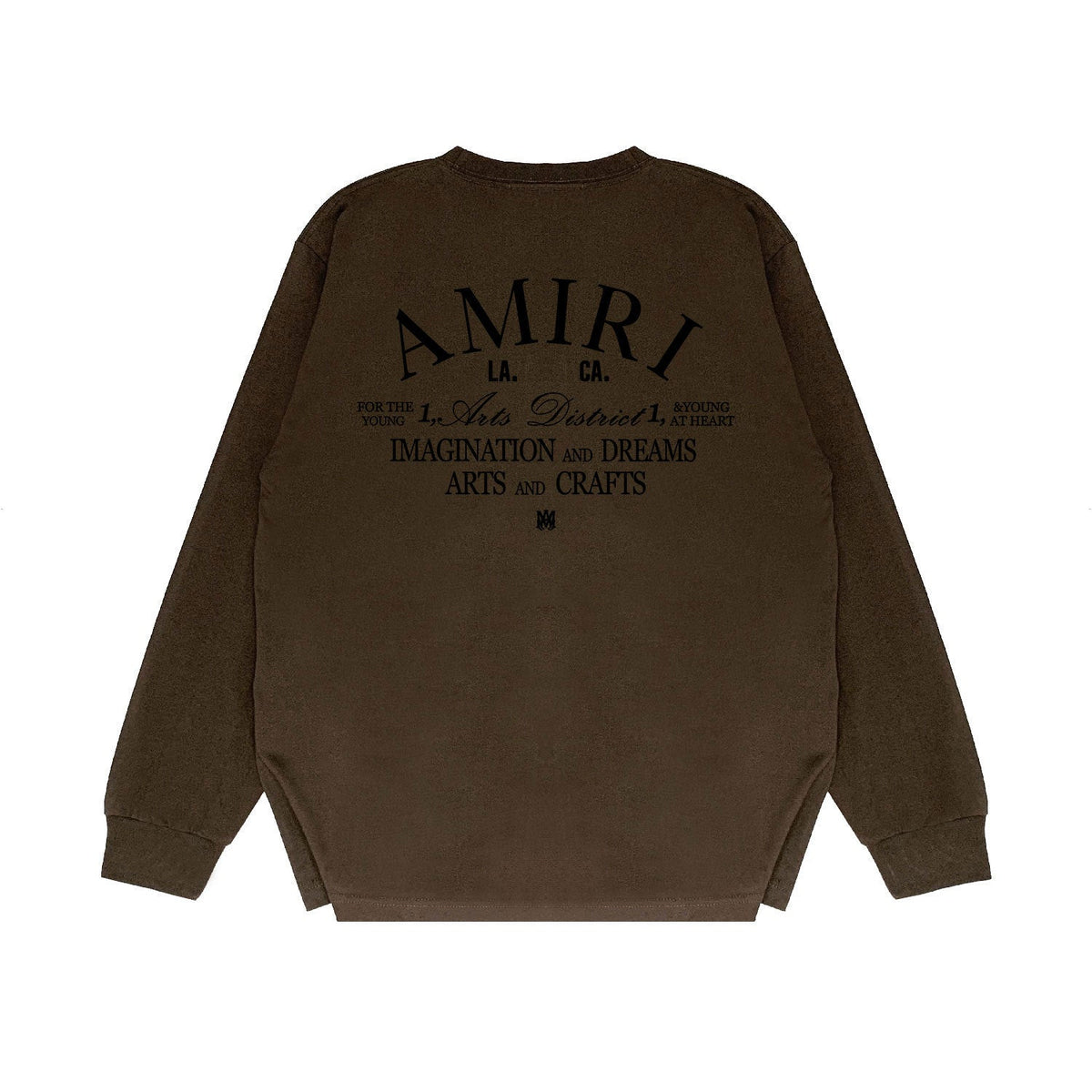 Amiri Long Sleeve Shirt Long Sleeve Long-Sleeved T-shirt Blouse