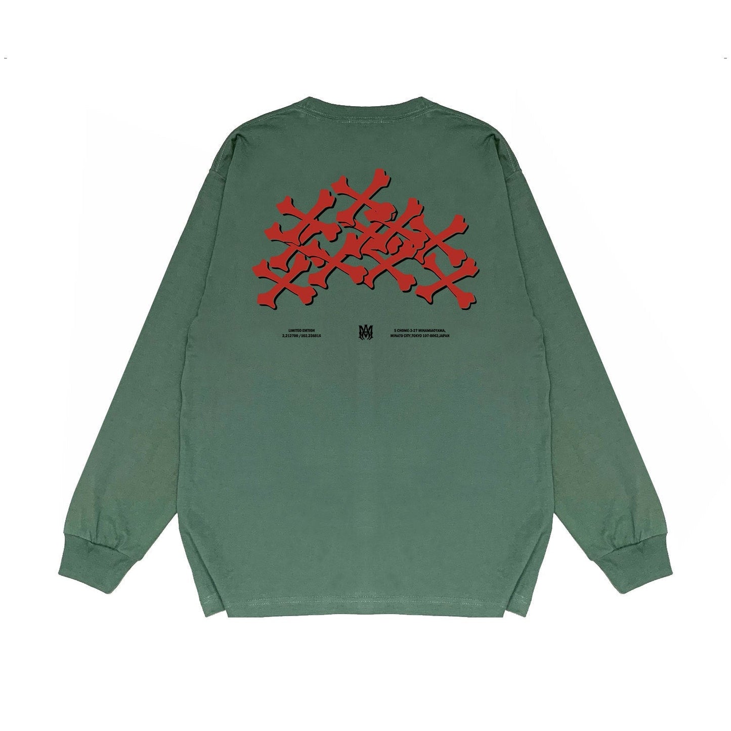 Amiri Long Sleeve Shirt Long Sleeve Long-Sleeved T-shirt Blouse