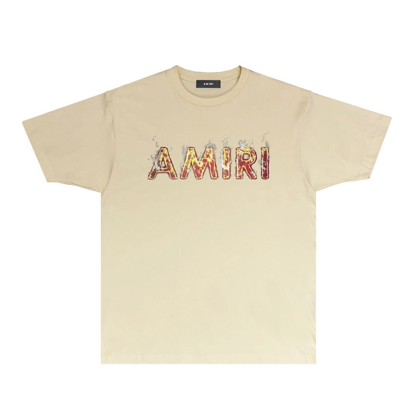 Amiri T Shirts Fashion Brand T Shirt Short Sleeve T-shirt Blouse