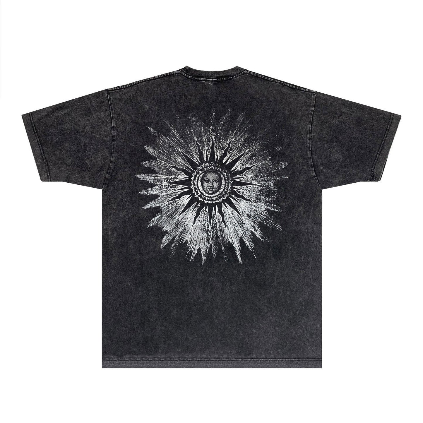 Amiri T Shirts Washed and Worn Retro Short Sleeve T-shirt