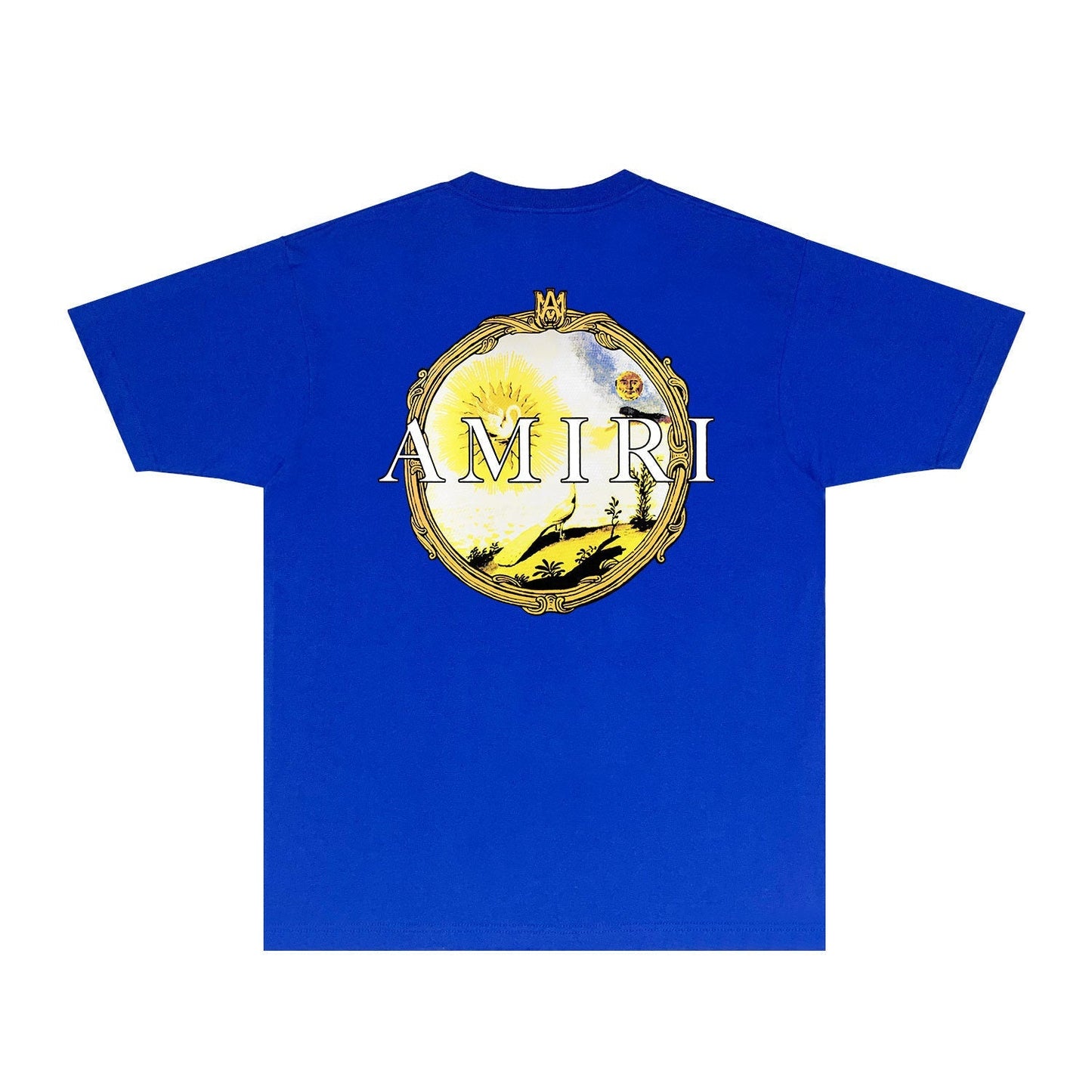Amiri T Shirts Fashion Brand T Shirt Short Sleeve T-shirt Blouse