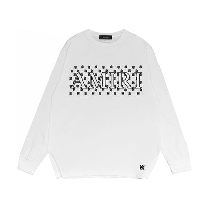 Amiri Long Sleeve Shirt Long Sleeve Long-Sleeved T-Shirt Blouse