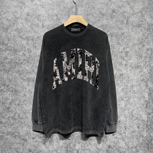 Amiri Long-Sleeve Shirt Vintage Long Sleeve T-shirt