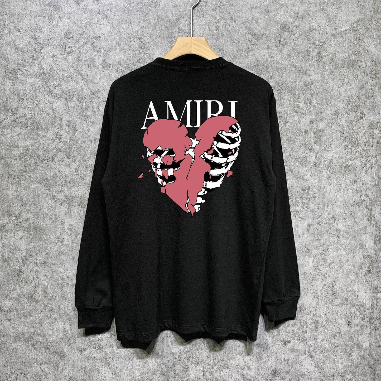 Amiri Long Sleeve Shirt Long Sleeve Long-Sleeved T-Shirt Blouse