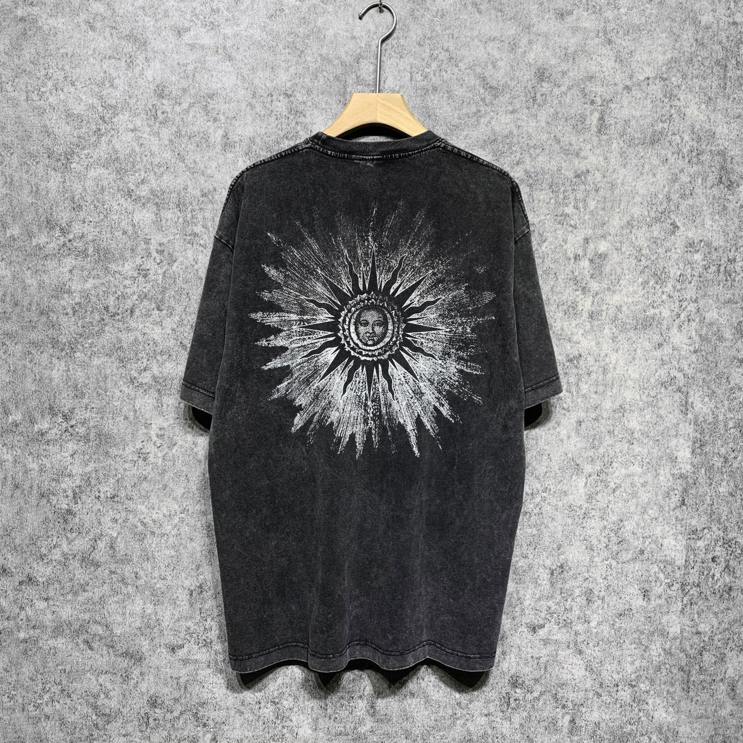 Amiri T Shirts Washed and Worn Retro Short Sleeve T-shirt