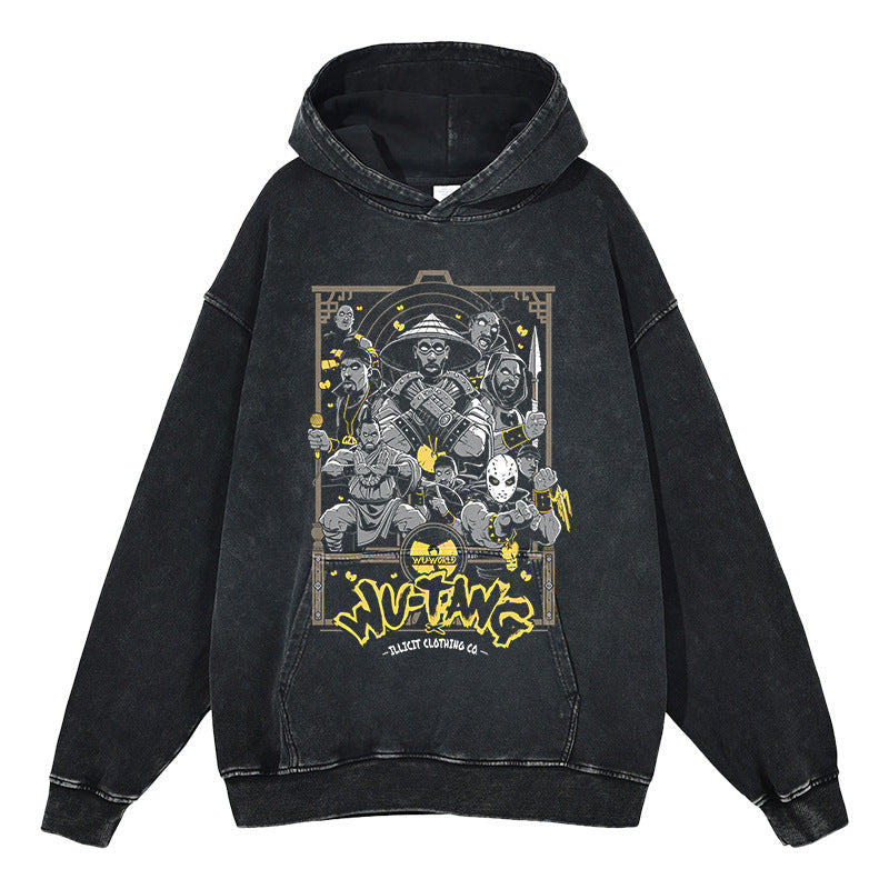 Asap Rocky Hoodie HIPHOP EMINEM TRAVIS SCOTT ASAP 2PAC print hooded sweater