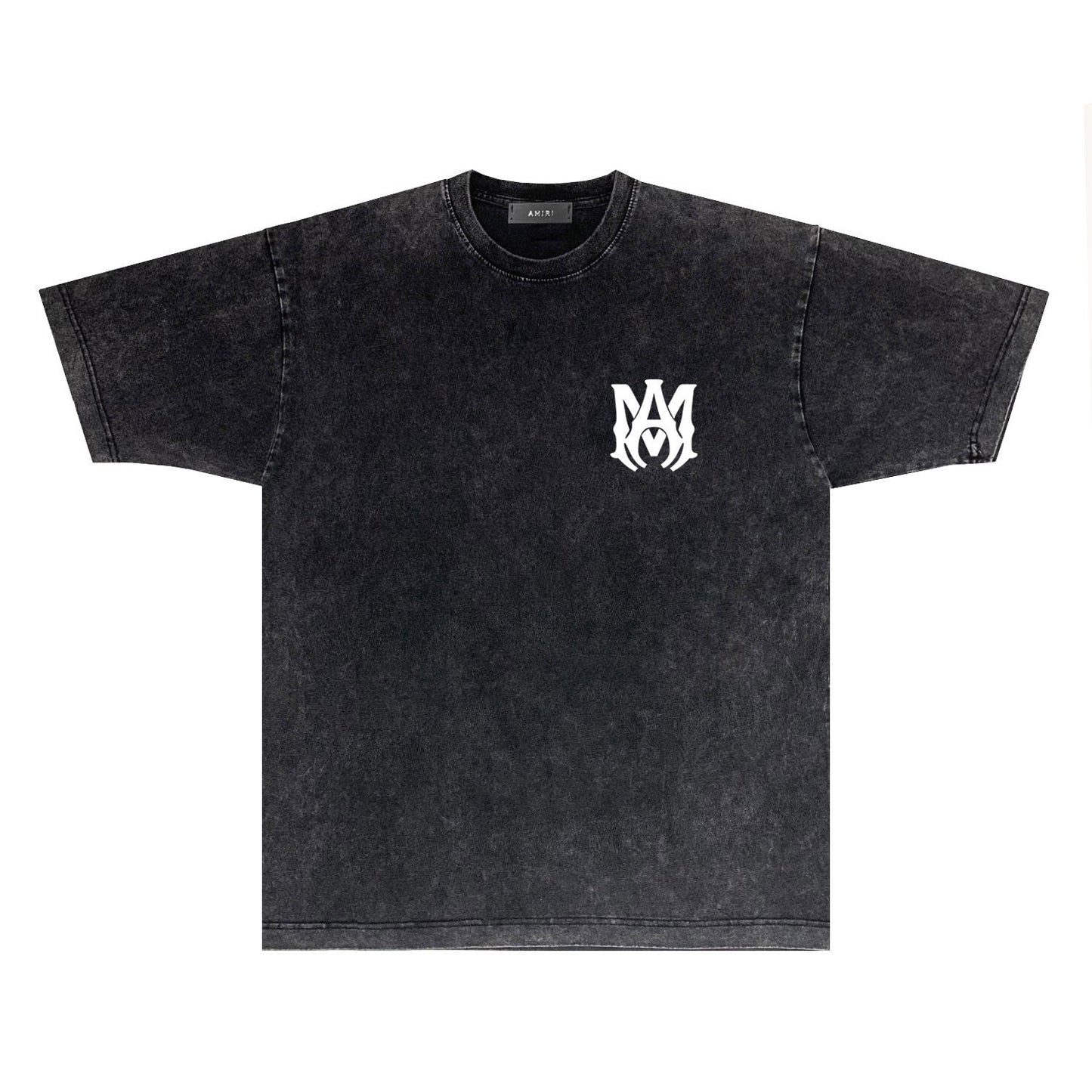 Amiri T-shirt Washed and Worn Retro Short Sleeve T-shirt
