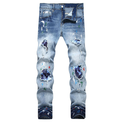 Amiri Jeans Ripped Stretch Jeans