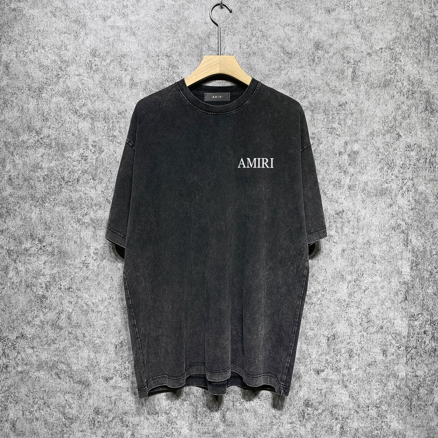 Amiri T-Shirt Distressed Retro Short Sleeve T-shirt