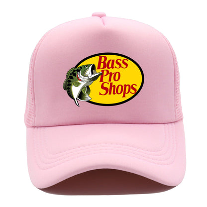 Bass Pro Shops Hat Bass Pro Shops Printed Mesh Cap Outdoor Casual Cap Sun Cap
