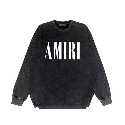 Amiri Long-Sleeve Shirt Vintage Long Sleeve T-shirt