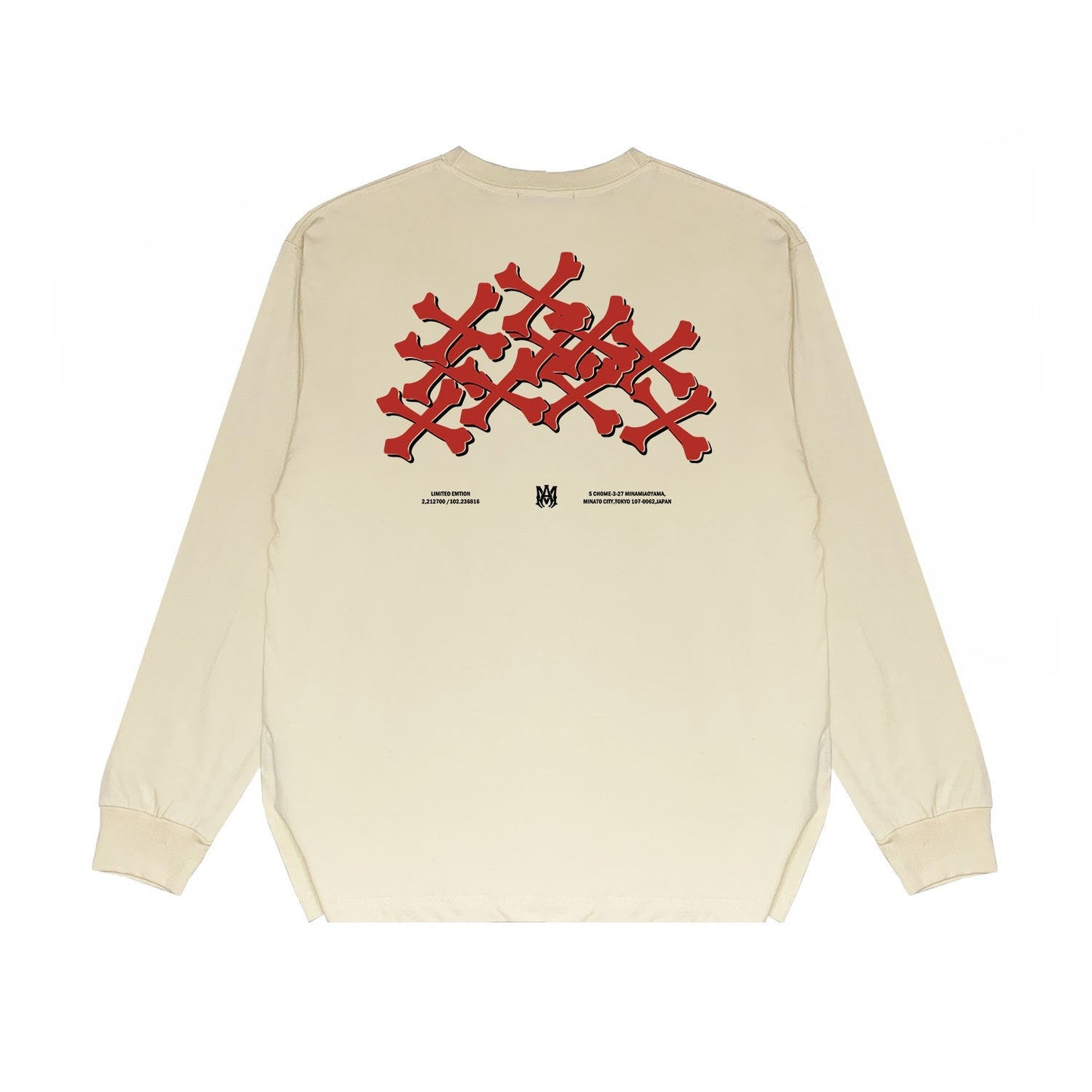Amiri Long Sleeve Shirt Long Sleeve Long-Sleeved T-shirt Blouse
