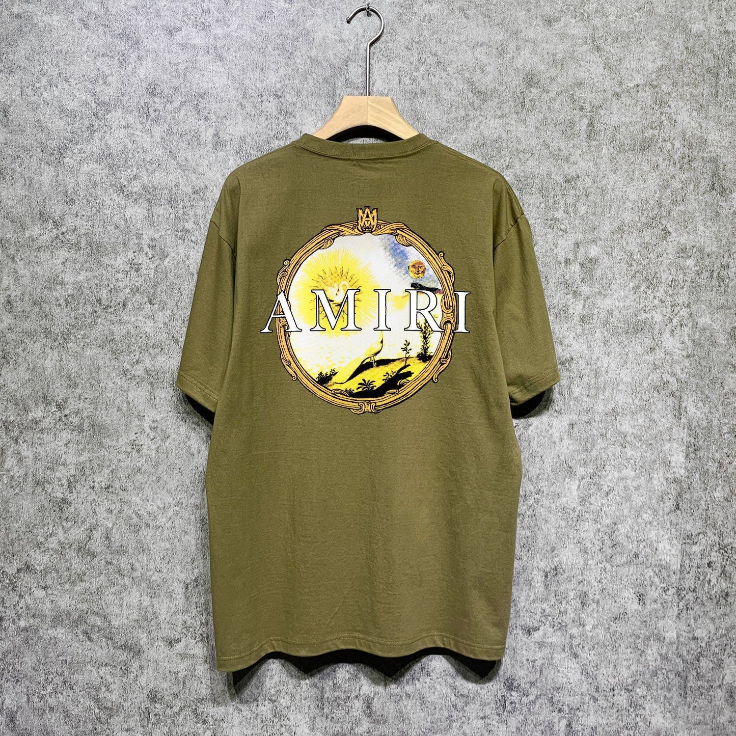 Amiri T Shirts Fashion Brand T Shirt Short Sleeve T-shirt Blouse