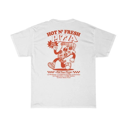 Back Print Harajuku Streetwear Graphic Tees Women 90s Retro