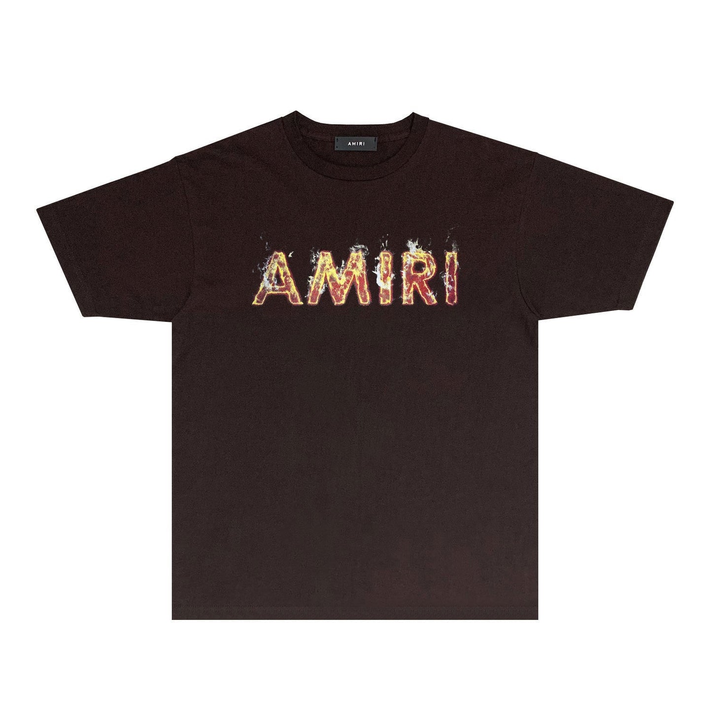 Amiri T Shirts Fashion Brand T Shirt Short Sleeve T-shirt Blouse