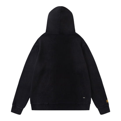 Amiri Hoodie AMI Winged Shoes Letter Pattern Hooded Sweater