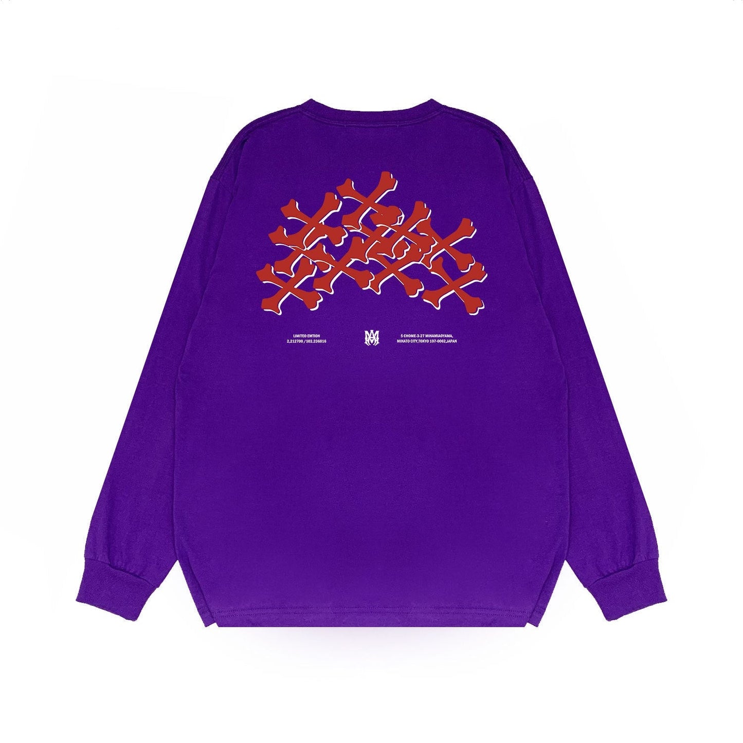 Amiri Long Sleeve Shirt Long Sleeve Long-Sleeved T-shirt Blouse