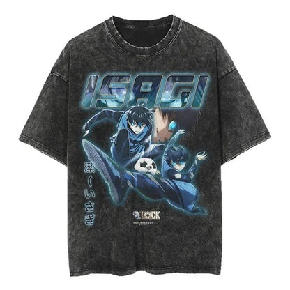 2024Streetwear Tshirt Japanese Anime Graphic Vintage Washed (Part 2)