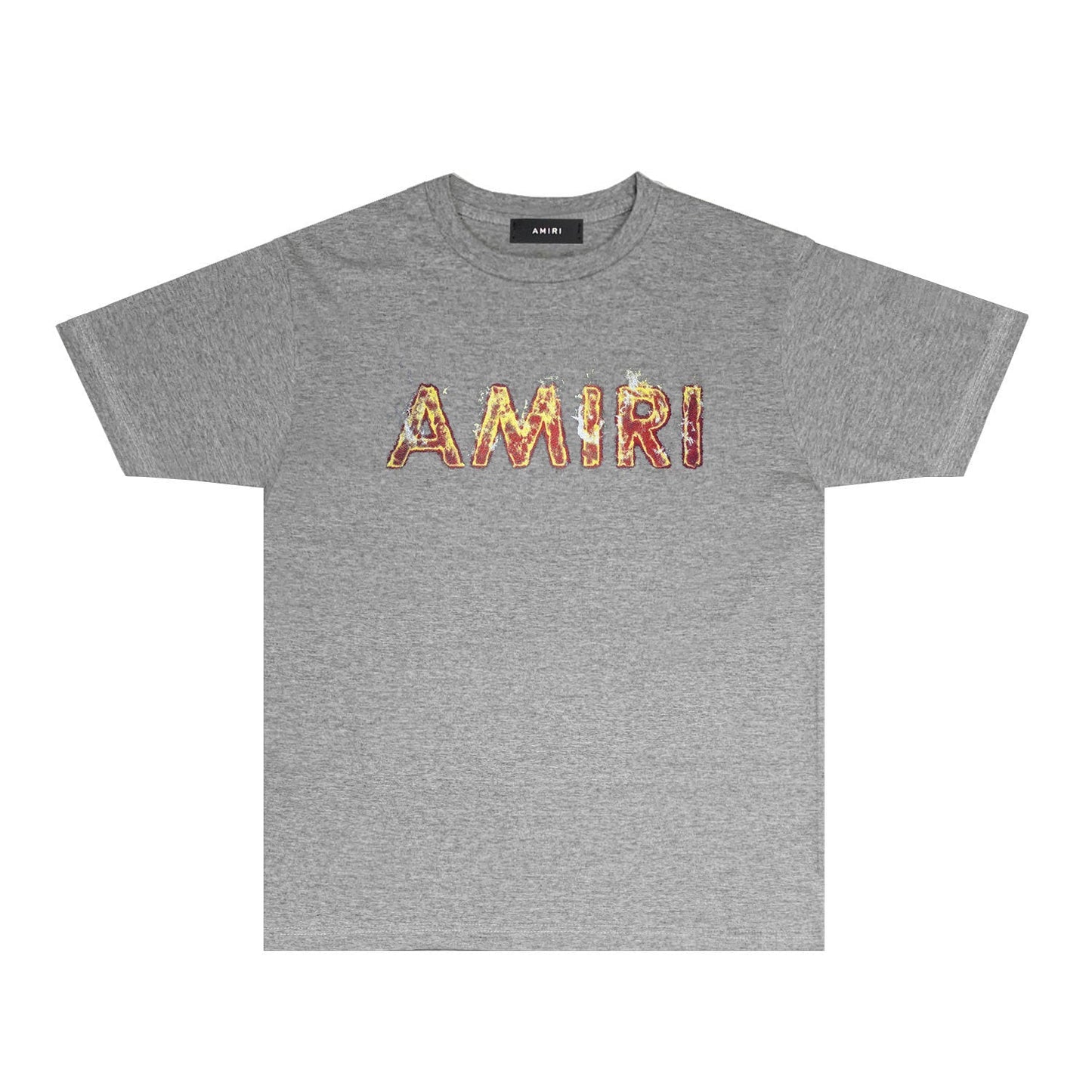 Amiri T Shirts Fashion Brand T Shirt Short Sleeve T-shirt Blouse