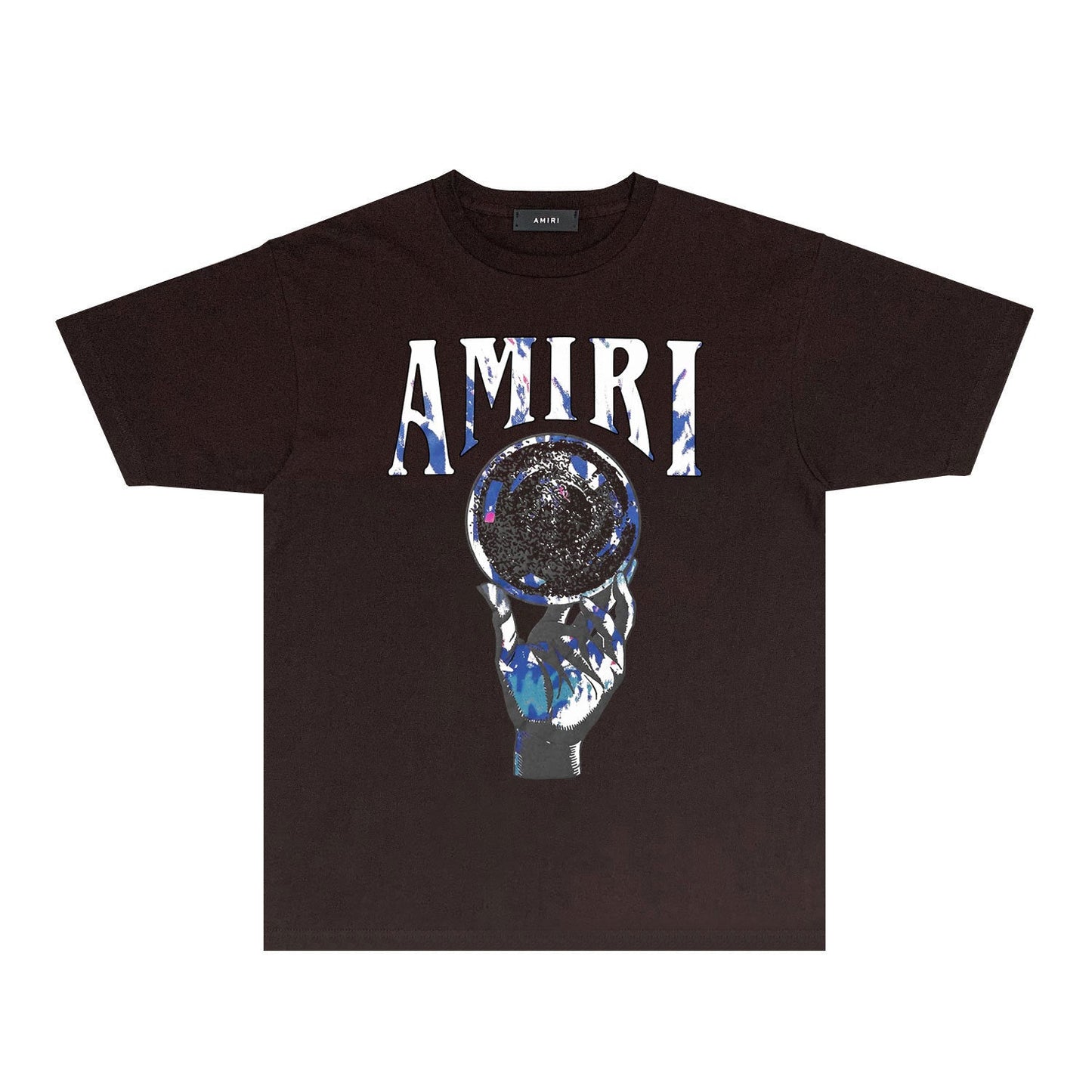 Amiri T-Shirt Personality Creative Printing Short Sleeve T-shirt Blouse