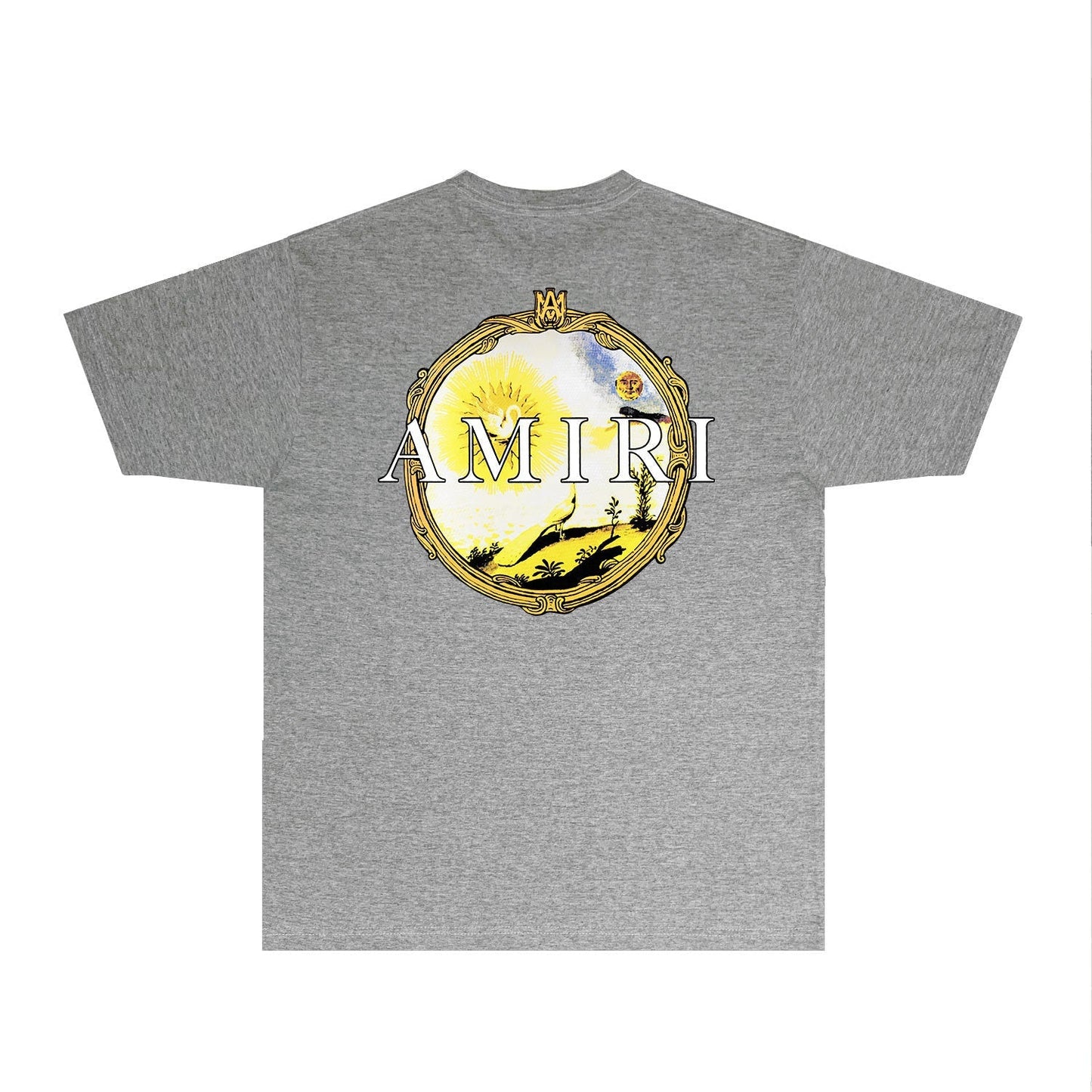 Amiri T Shirts Fashion Brand T Shirt Short Sleeve T-shirt Blouse