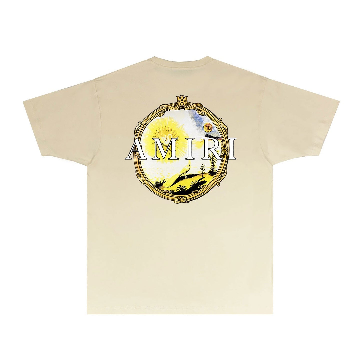 Amiri T Shirts Fashion Brand T Shirt Short Sleeve T-shirt Blouse