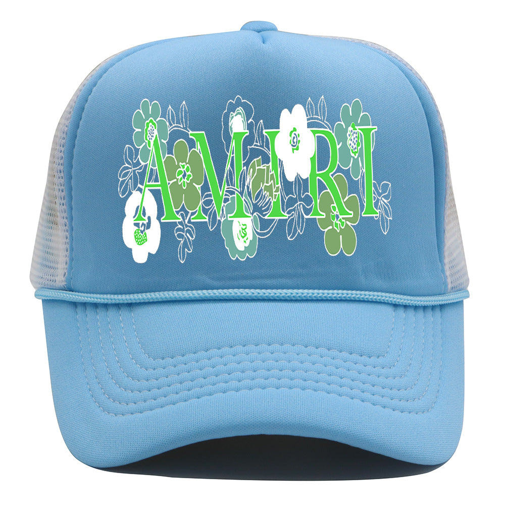 Amiri Hat Sun Cap AMIRI Letter Print Baseball Cap Fashion