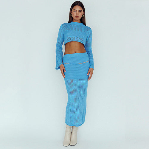 Beach Sweater Dress Summer Sexy Knitted Cutout Beach Bikini Swimsuit Suit