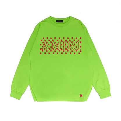 Amiri Long Sleeve Shirt Long Sleeve Long-Sleeved T-Shirt Blouse