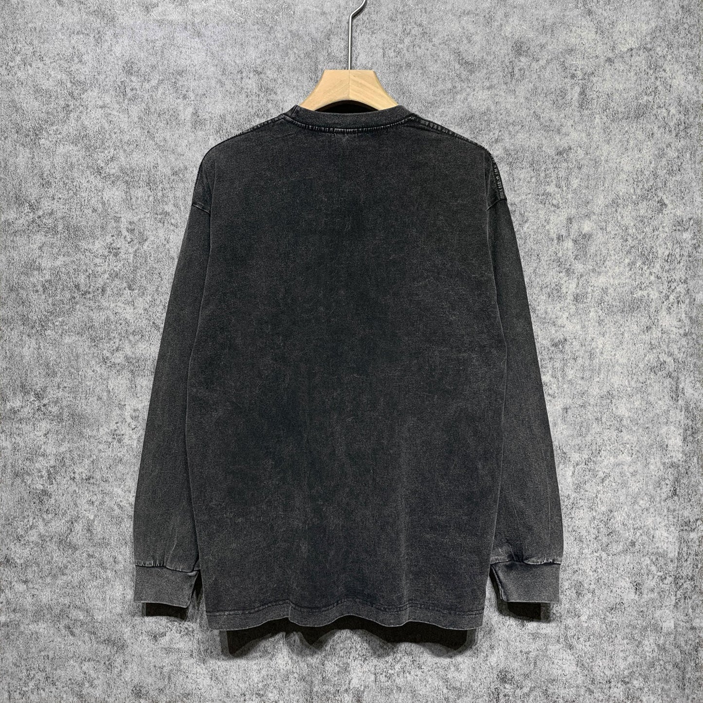 Amiri Long-Sleeve Shirt Vintage Washed and Worn Vintage Long Sleeve T-shirt